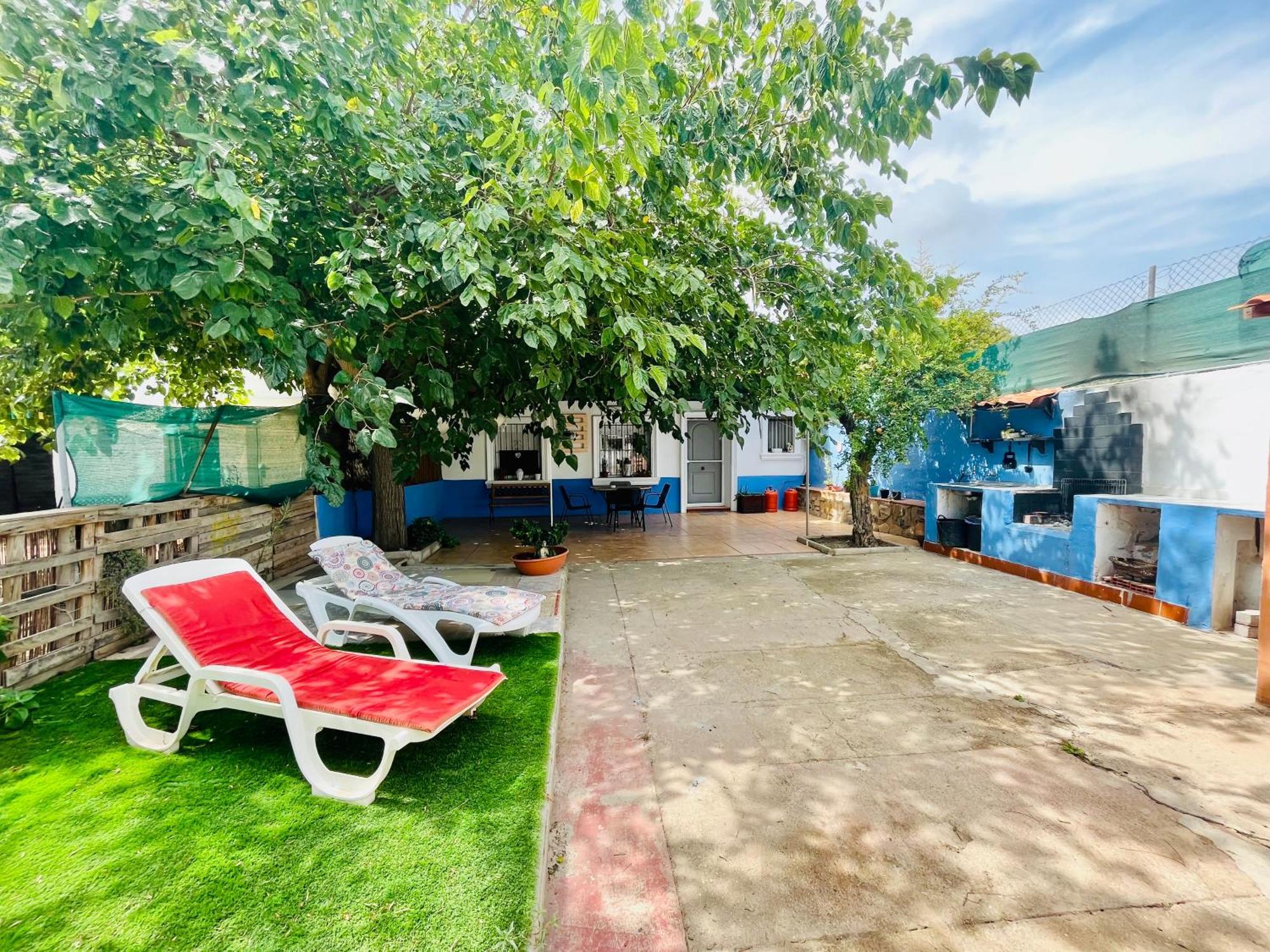 Estudio Adosado Acogedor Con Jardin, Barbacoa Y Parking Privado Alicante Zewnętrze zdjęcie
